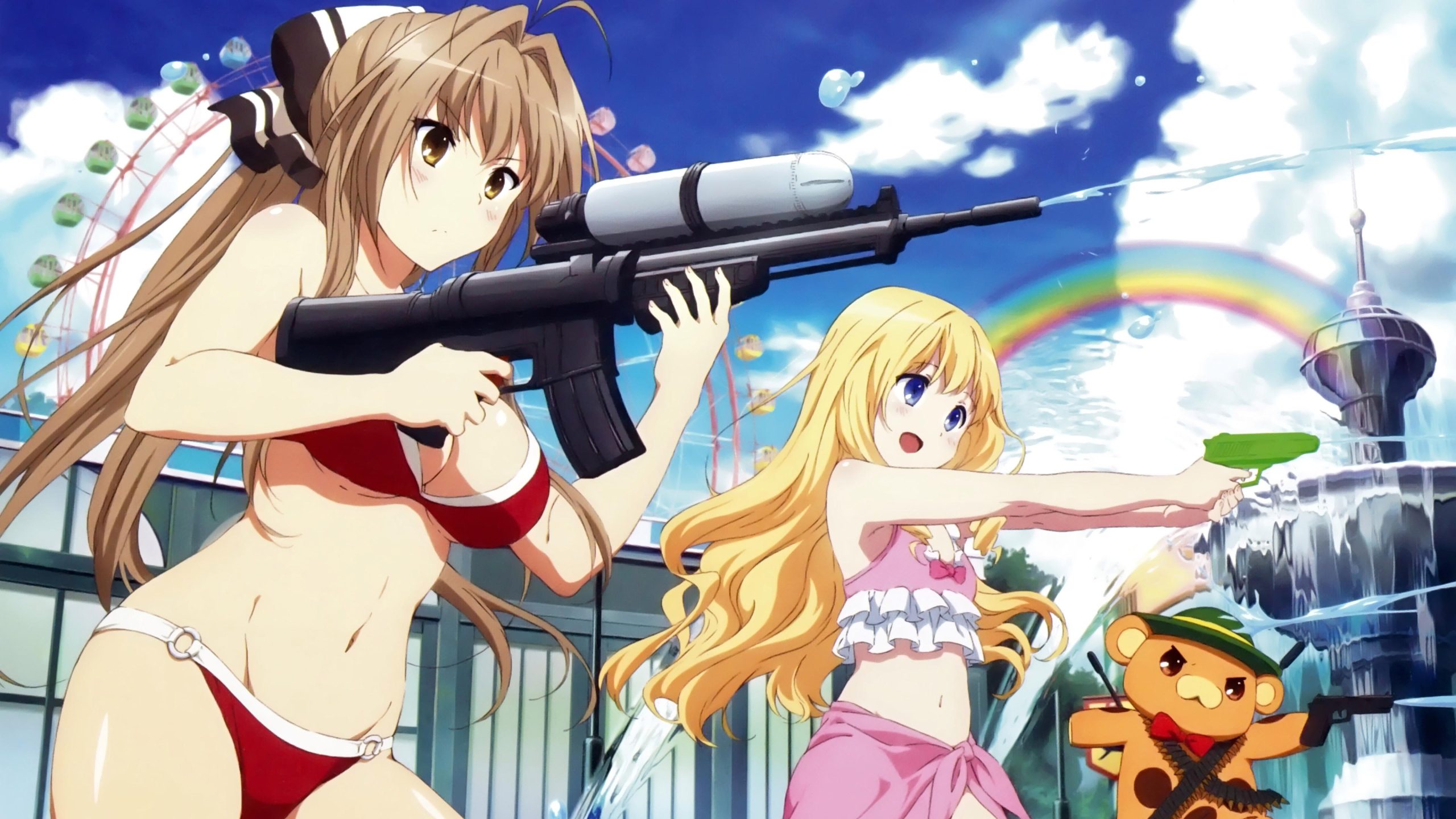 Anime Summary Amagi Brilliant Park ใบหน้าที่เต็มไปด้วยอารมณ์